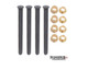 OER K402 components for rebuilding two upper and two lower door hinges