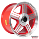 1991-1992 Z28 17x9 Red Wheel, INDIVIDUAL, Hawks Restoration Parts HT179Z28R-I