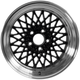 1987-1992 Firebird GTA 17x9 Black Wheel, Individual, Hawks Restoration Parts HT179GTAB-I