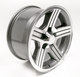 1988-1990 Camaro IROC-Z 17x9 Gray Wheel, INDIVIDUAL, Hawks Restoration Parts HT179IROCZ-I 