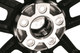 1993-2002 Camaro SS 17x9 35th Anniversary 10-Spoke Wheel, Black/Silver, INDIVIDUAL, Hawks Restoration Parts HT179SS35-I