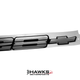 1988-1990 Camaro Z28 Rear Bumper Decal Silver Reproduction angle (HT14039498)