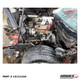 Exposed engine and front chassis of 1990 Chevrolet Corvette donor parts car, stock L5111244
