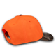 Hawks Motorsports Hunter Orange & Camo Leather Patch Snapback | Richardson 880 (HAWKSCAMOHAT)
Back angle