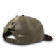  (NEW LOGO) Hawks Bottomland Camo Leather Patch Snapback | Richardson 112PFP (HAWKSBTMLNDHAT) back side view