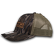  (NEW LOGO) Hawks Bottomland Camo Leather Patch Snapback | Richardson 112PFP (HAWKSBTMLNDHAT) side view