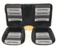 83-86 Camaro Lear Siegler Custom Seat Upholstery w/ Solid Rear Back