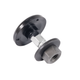 Detail view of rear-hatch hinge bolt and retaining-nut set HT20309167-KIT
Outer face with threaded body and interio mounted matching nut.