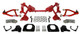 82-92 Camaro/Firebird Tubular K-Member / A-Arms / Coil-Over Package - SBC/BBC/LT1/3.8L V-6 for Stock Style Steering, Spohn 