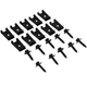 82-92 Firebird Front Air Deflector Retainer Clip & Screw, Pack of 10