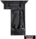 Reproduction 1990-1992 Camaro manual console plate with leather shift boot and ashtray lid, underside of unit.