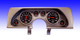 1990-92 Camaro Complete Brushed Aluminum 6 Gauge Panel with Auto Meter Ultra Lite Gauges