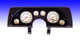 1990-92 Camaro Complete Carbon Fiber 6 Gauge Panel with Auto Meter Sport Comp Gauges