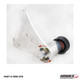 CBW-070 LT1 alternator and power steering relocation kit for 1993-1997 Camaro / Firebird: upper bracket and tensioner assembly with adjustment arrows.