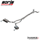 140282 2010-2013 Chevrolet Camaro V6 3.6L S-Type Cat-Back Exhaust System, T-304 Stainless Steel, Borla (140282) Hawks Motorsports
