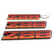 82-84 Camaro Z28 Tri Color Orange Emblem, Set, OE Replacement