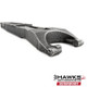 Left view of the reproduction LT1 T56 clutch release fork for 1993-1997 Camaro and Firebird w/ V8 & manual transmision.