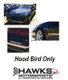 1985-1992 Pontiac Firebird Trans Am / GTA Large Outline-Style Hood Bird Decal, Phoenix Graphix 8587TA-1