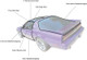 Exploded diagram to show where weather seal mount on your F-body
