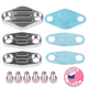 98-2000 Camaro/Firebird LS1 EGR & Smog Block-Off Plate Kit, Billet Aluminum