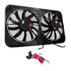 82-02 Camaro/Firebird Dual Fan Kit 12" Fans 3, 100 CFM w/ Harness