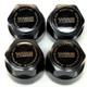 1987-1992 Trans Am WS6 16" Wheel Center Cap, Black Cap with Black Medallion/WS6 Gold Writing Set of 4, Reproduction