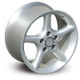 93-2002 Camaro/Firebird Firehawk Wheels, Silver Painted 17x9, GM Used, 