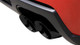 Corsa 2012-2013 Camaro ZL1 Cat-Back Exhaust System, Black Tips