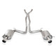 2004-07 Cadillac CTS-V 5.7L, 6.0L Exhaust, with High Flow Catalytic Converters & X-Pipe (for use with SW Headers), Stainless Works 