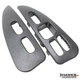 93-99 Firebird Graphite Gray Door Switch Trim Pair New Reproduction