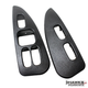 00-02 Firebird Ebony Door Switch Trim Pair New Reproduction