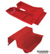 Complete molded passenger and rear cargo carpet set for a 1982-1984 Chevrolet Camaro, ACC 8283 and 8284
