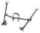82-92 F Body Chromoly Subframe Connectors, Bolt On, S & W 