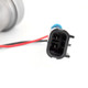 Close-up of the outlet end of the Walbro F90000267 E85-compatible fuel pump