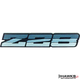 85-87 Camaro Z28 Tri-Color Blue Rocker Panel Emblem, One Only (20544119