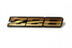 85-87 Camaro Z28 Tri-Color Gold Rocker Panel Emblem, One Only