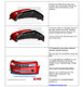 2010-13 Camaro ACS T5 Splitter (For Camaro LS, LT, RS Only, V6)