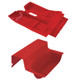 87-92 Camaro Red Vinyl Standard Base Model Interior Kit (for style with high bucket front seat)