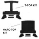 87-92 Camaro Black Encore Cloth Standard Base Model Interior Kit (for style with high bucket front seat)