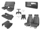 85-90 Trans Am/ Firebird Light Charcoal Encore Cloth Interior Kit