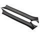 1982-1992 Camaro/Firebird T-Top A-Pillar Trim, Reproduction, Pair, Black