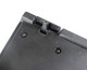 Close-up of the console trigger mounting points on the center console lid Hawks Part # HT10421355E