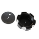 1993-2002 Camaro/Firebird Coolant Overflow Tank Cap, Billet Aluminum, Black, Hawks Motorsports