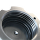 1993-2002 Camaro/Firebird Coolant Overflow Tank Cap, Billet Aluminum, Black, Hawks Motorsports