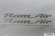 Sikver Ram Air Hood Decals, Pair (9602RA-1) 