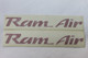Ram Air Hood Decals, Pair