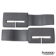 1982-1992 Camaro/Firebird Seat Belt Headliner Trim, Reproduction, Pair, Gray