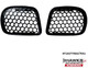  Reverse view of upper fender grilles for 1998-2002 Firebird Replace GM part #10277050 / 10277051