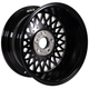 1987-1992 Firebird GTA 17x9 Wheel Set, Set of 4, Black, Wheels Only, Hawks Restoration Parts