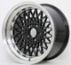 GTA Mesh Wheel Set of 4 17 x 9 Black Reproduction - FREE SHIPPING